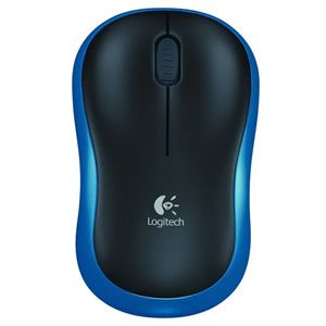 Mouse Logitech Wireless M185 Azul 