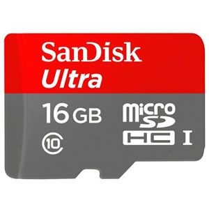 Micro sd 16gb Sandisk  Classe 10 Ultra 80mb/s