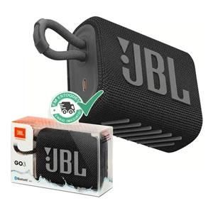 Caixa de Som Portátil Bluetooth Jbl Go3 Preto