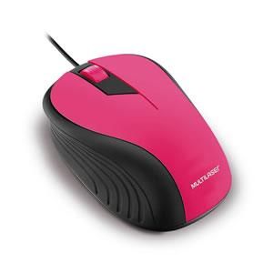 Mouse Multilaser Mo223 Rosa