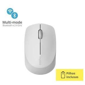 Mouse Rapoo Bluetooth   Wireless M100 Branco Ra010