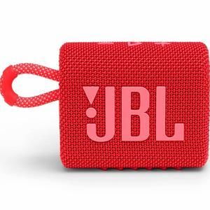 Caixa de Som Portátil Bluetooth Jbl Go3 Vermelho
